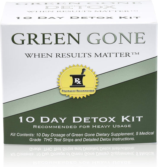 All-Natural 10-Day Detox Capsules with White Willow for Effective Cleansing