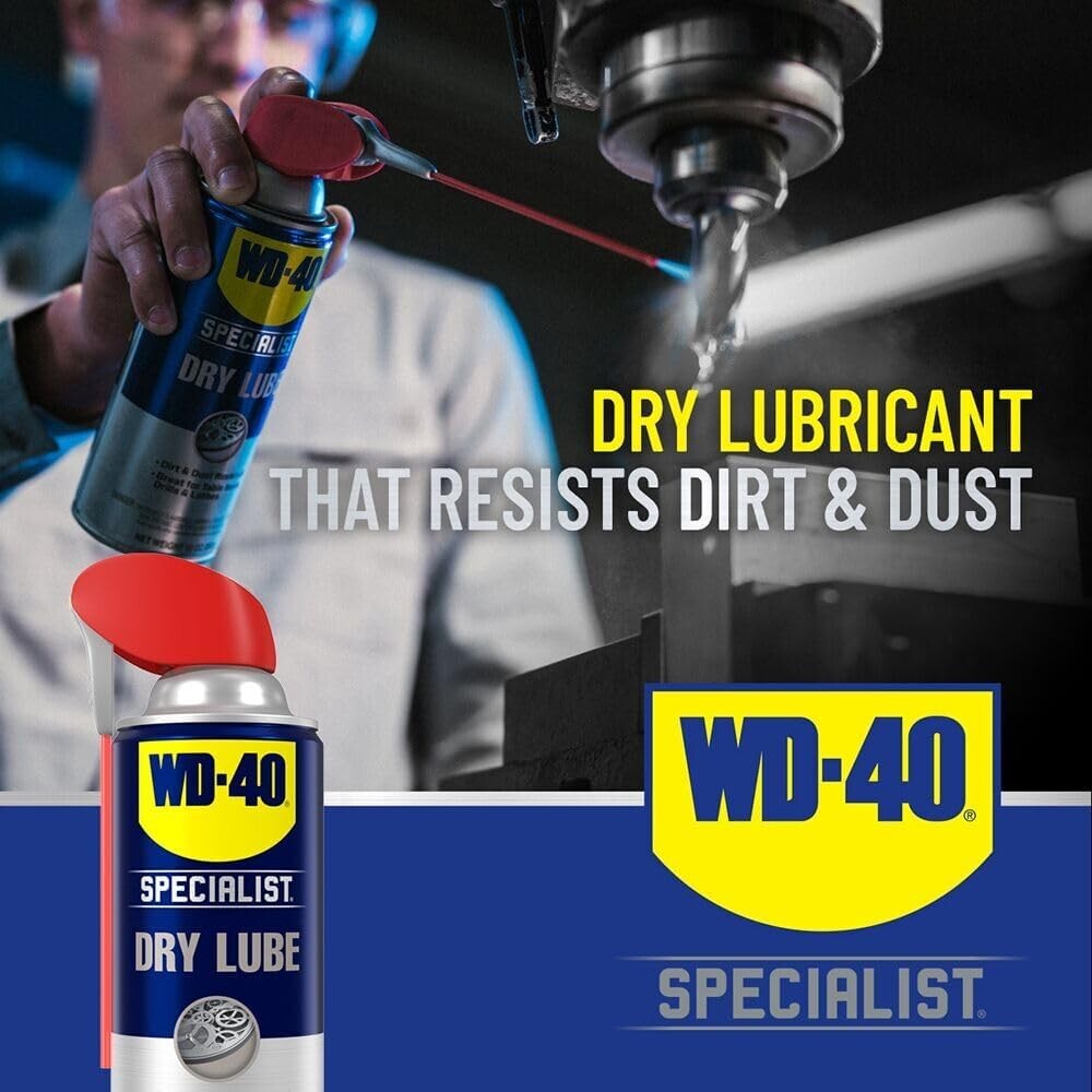 Industrial Strength PTFE Dry Lube - 10 Oz. Corrosion Protection for Tools & More