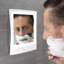 Load image into Gallery viewer, LED Lighted Fogless Shower Shaving Mirror - 9.5"L x 7"W for Ultimate Convenience