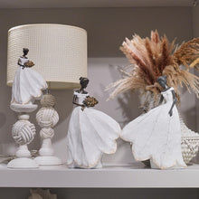 Load image into Gallery viewer, Versatile Fairy Garden Decor - White Leaf Angel Girl Statue for All Occasions