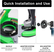 Load image into Gallery viewer, Universal Angle Grinder Dust Shroud &amp; 5-Inch Diamond Grinding Cup for Clean Cuts