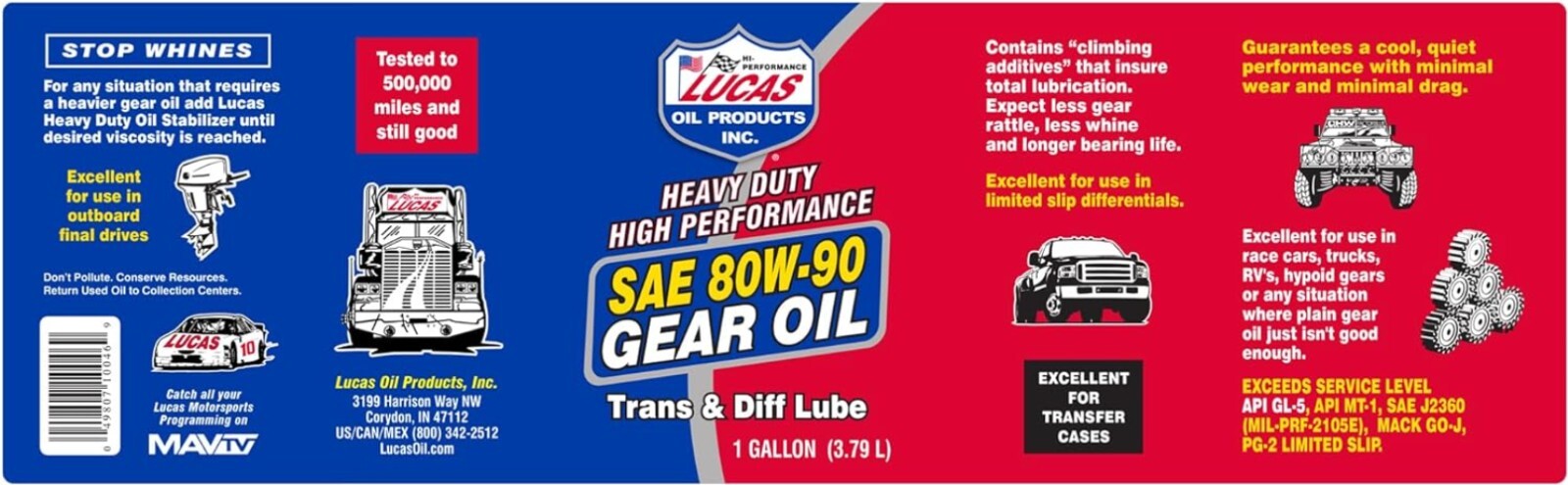 Exceptional SAE 80W-90 Gear Oil with Advanced Technology & Enhanced Durability