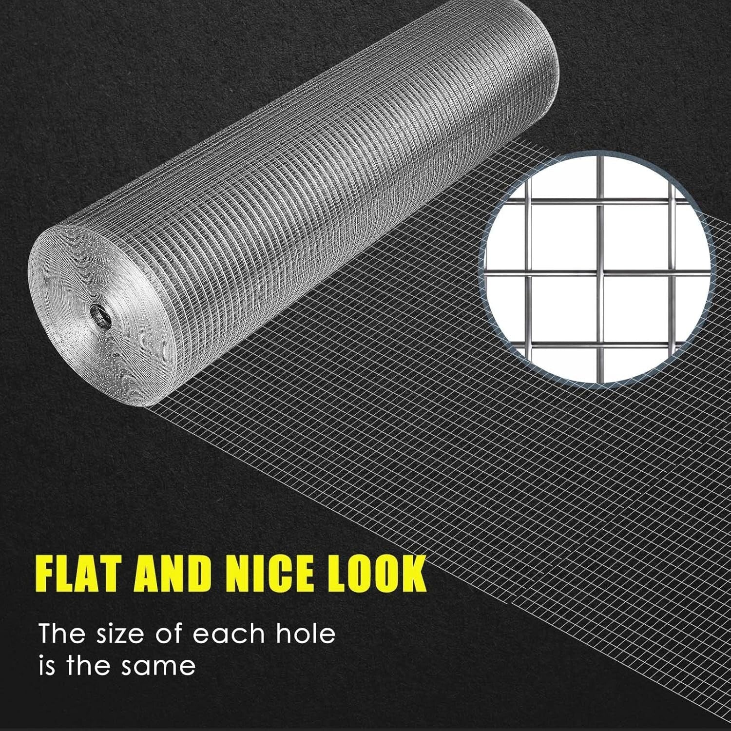 Galvanized Hardware Cloth Roll 1/4" x 36" x 100' - Heavy-Duty Fencing Solution