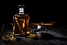 Load image into Gallery viewer, Luxury 750ml Clear Glass Decanter for Whiskey, Scotch, and Vodka – Ideal Gift