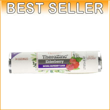 Load image into Gallery viewer, Quantum Zinc Elderberry Raspberry Lozenges - Immune Support, 1.2 oz, Case of 12