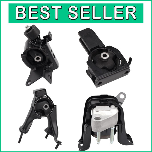 Durable Steel Engine & Transmission Mount Kit Compatible with Corolla & Matrix