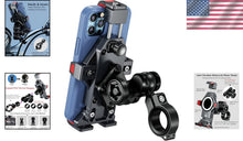 Load image into Gallery viewer, Shockproof Motorcycle Phone Holder with 720° Rotation &amp; Secure Locking Design