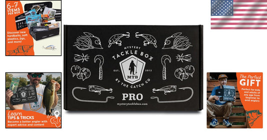Mystery Tackle Box PRO | Premium Bass Fishing Kit with Exclusive Lures