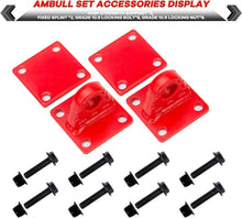 Load image into Gallery viewer, Premium 2 Pack D-Ring Shackle Bolts with Protective Coating for Trucks &amp; ATVs