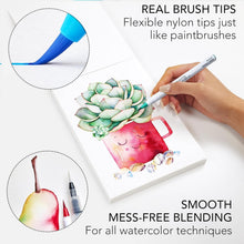Load image into Gallery viewer, Artist-Approved 108 Watercolor Pens Set with Safe Aqua Brushes &amp; Tutorials