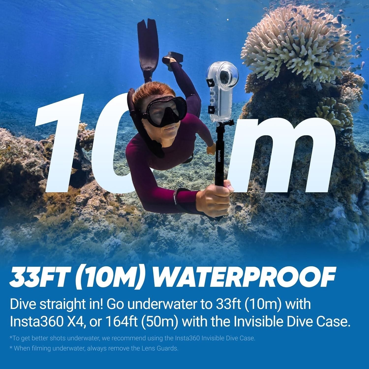 X4 360 Action Camera - 8K Resolution, Rugged Build, and AI Stabilization
