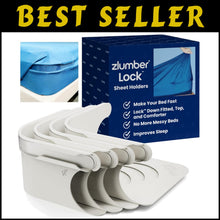 Load image into Gallery viewer, Heavy-Duty Bed Sheet Straps - Patented Secure Sheet Holders for All Sizes