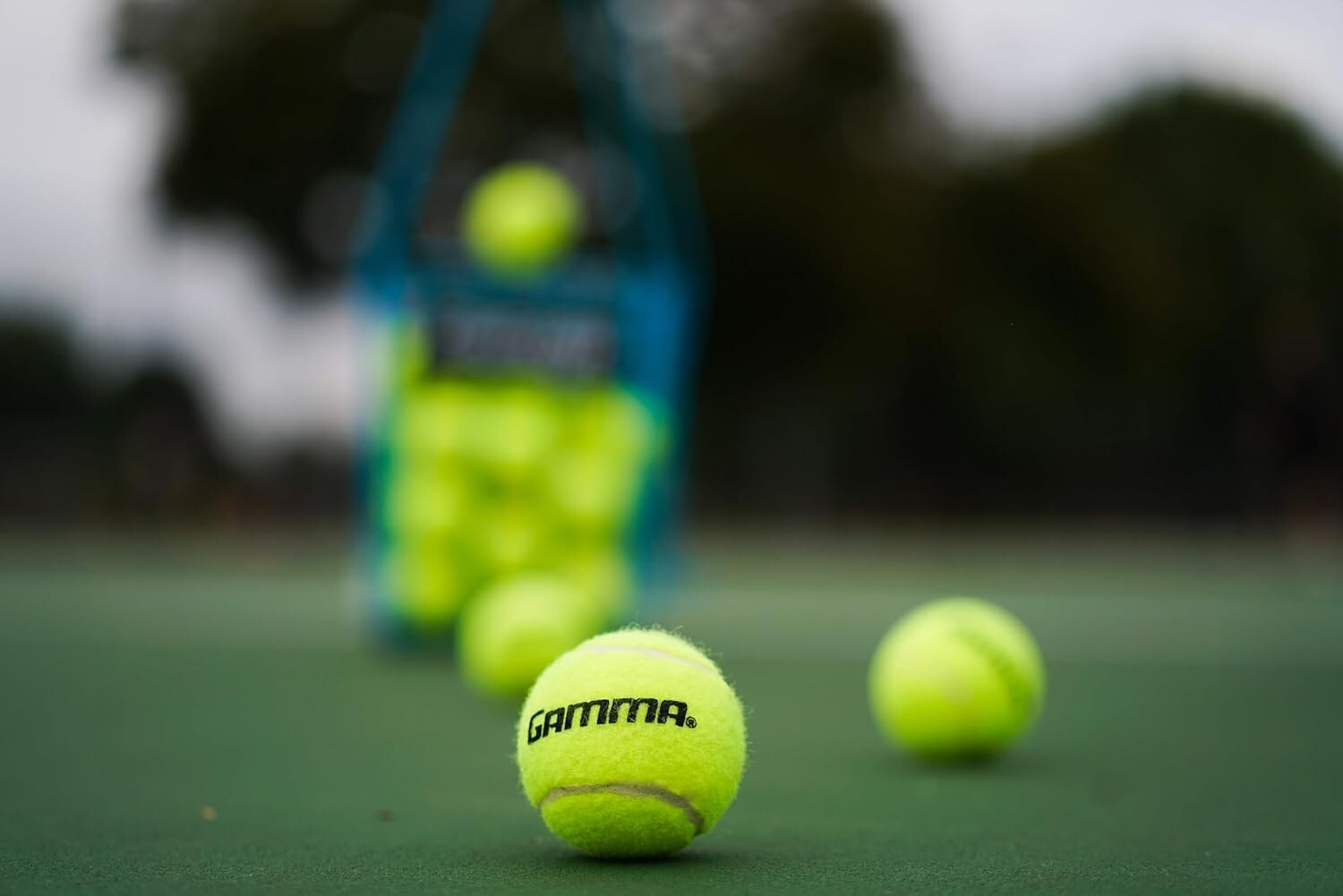 75 Tennis Balls - Lightweight Pressureless Balls for Training, Practice, & Pets
