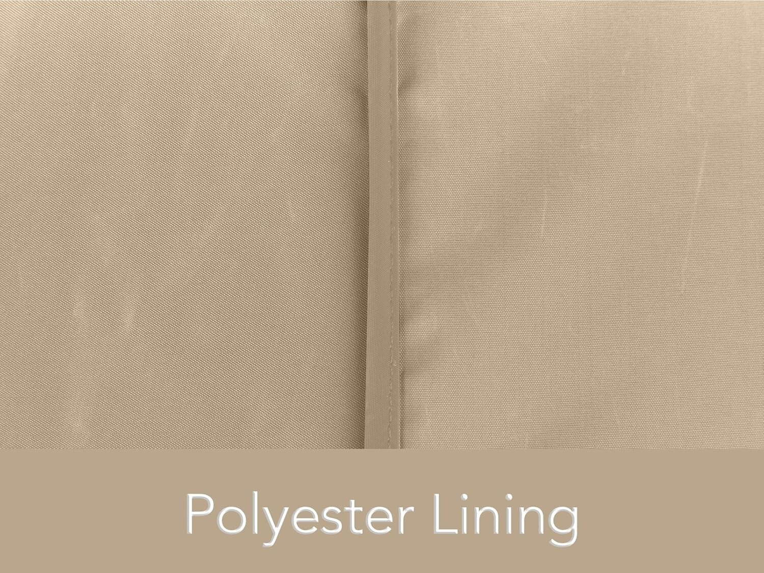 Large Outdoor Grill Cover 110" - Weather-Resistant with Drawstring Closure