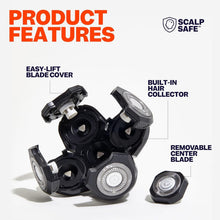 Load image into Gallery viewer, FlexSeries Official ScalpSafe Blade Refills - 3 Pack for Irritation-Free Shaving
