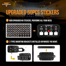 Load image into Gallery viewer, IP68 Waterproof 8 Gang Touch Switch Panel - Safety &amp; Style for Off-Road Vehicles