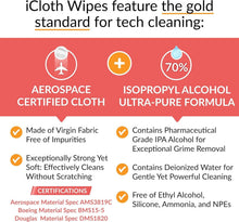 Load image into Gallery viewer, Screen Safe Cleaning Wipes - 100 Pre-Moistened, Lint-Free, 70% Isopropyl Alcohol