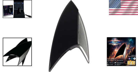 Bluetooth Section 31 Star Trek ComBadge - Chirp Sound for Cosplay & Collecting