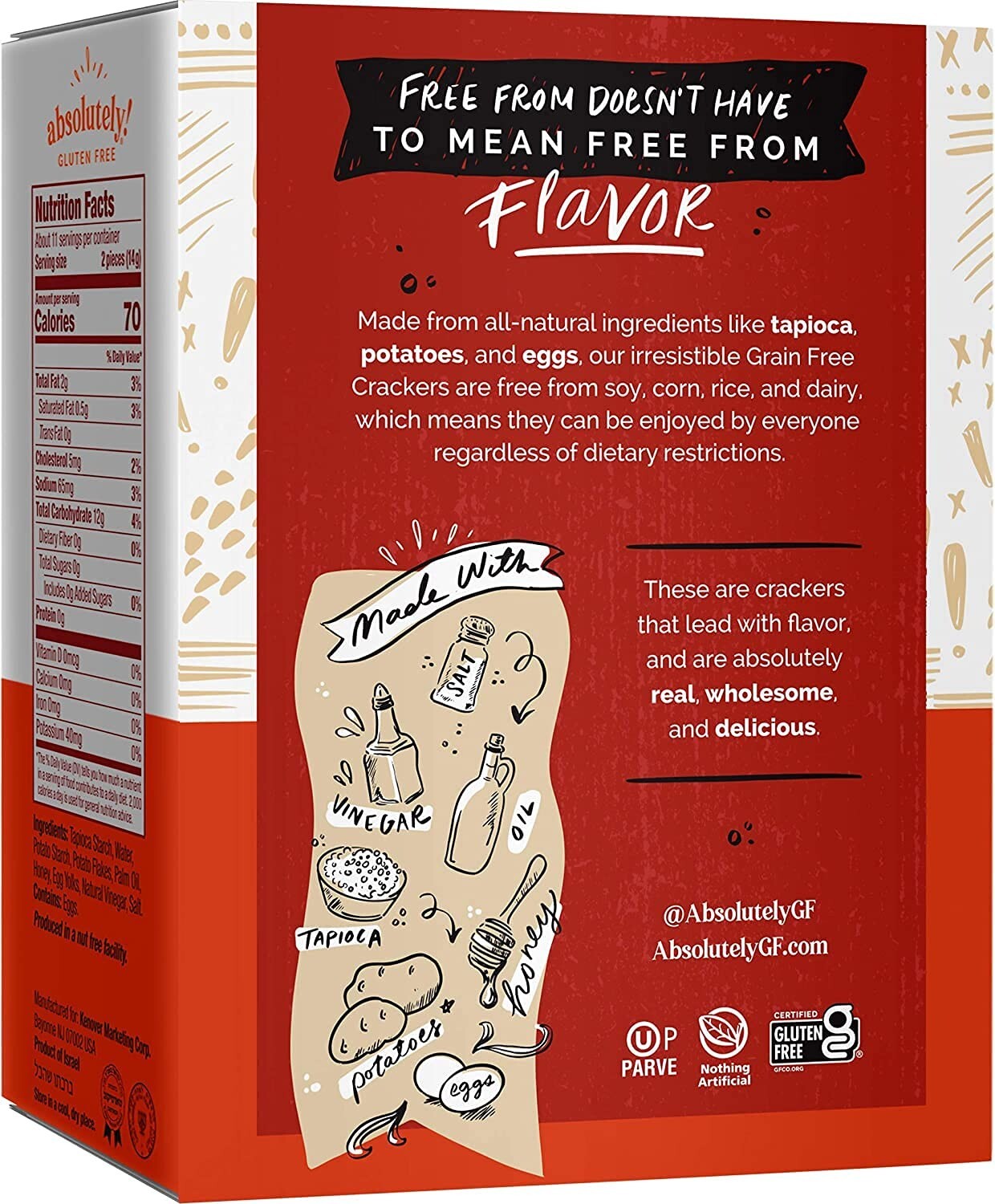 Grain-Free Crunchy Flatbreads - Convenient 12-Pack for Health-Conscious Snackers