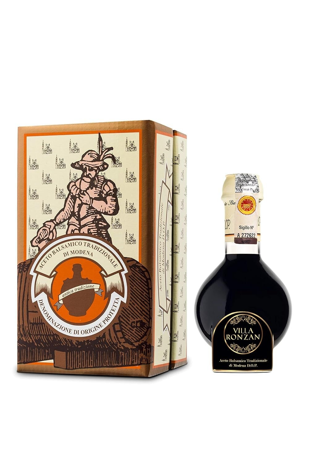 Villa Ronzan 12-Year Old DOP Balsamic Vinegar - Perfect for Gourmet Recipes