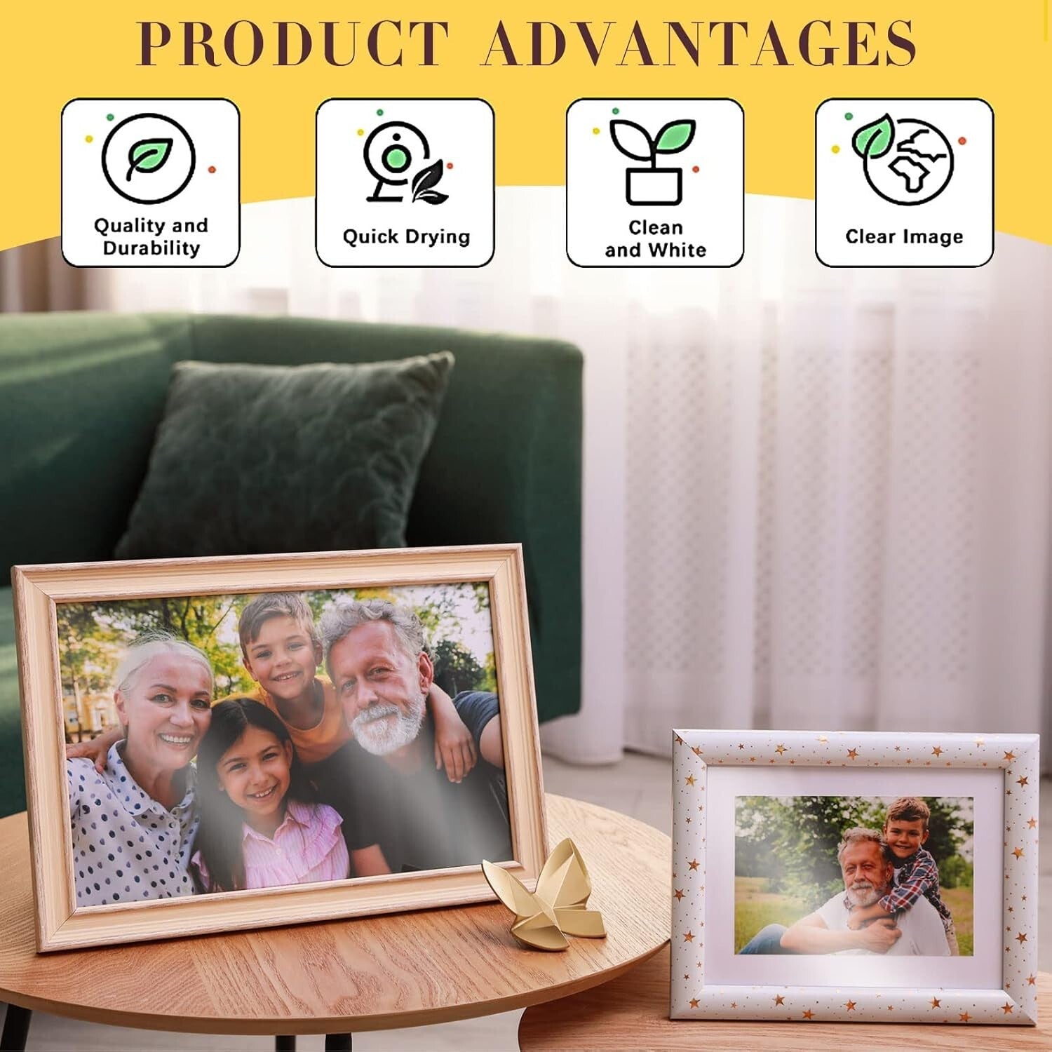 Professional Quality 400 Sheets of Glossy Double-Sided Paper for Inkjet Printers