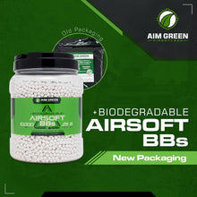 Load image into Gallery viewer, Eco-Conscious White Airsoft BBs - Biodegradable 6mm for Tournaments &amp; Practice