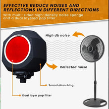 Load image into Gallery viewer, Unidirectional Microphone Windscreen Pop Filter - Sound Quality Enhancement