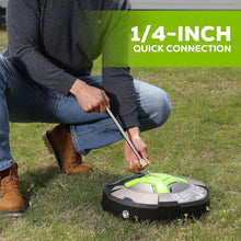 Load image into Gallery viewer, Compact 15-Inch Green Surface Cleaner with 26 oz Tank - Ideal for Quick Cleaning
