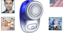 Load image into Gallery viewer, Wet and Dry Portable Shaver - Lightweight Rechargeable Electric Razor for Travel