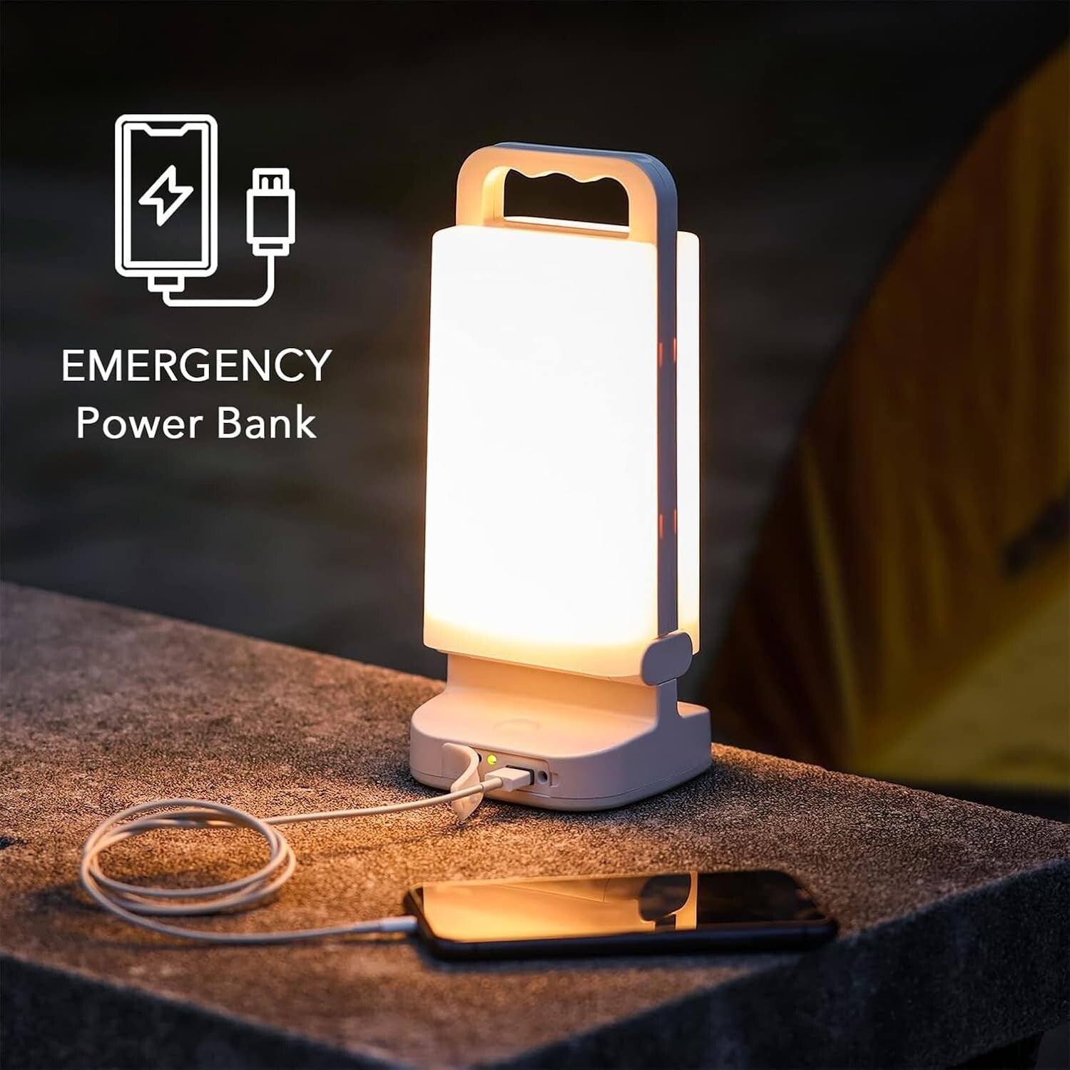 Lightweight Solar Powered Camping Lantern – Ideal for Hikes and Emergencies
