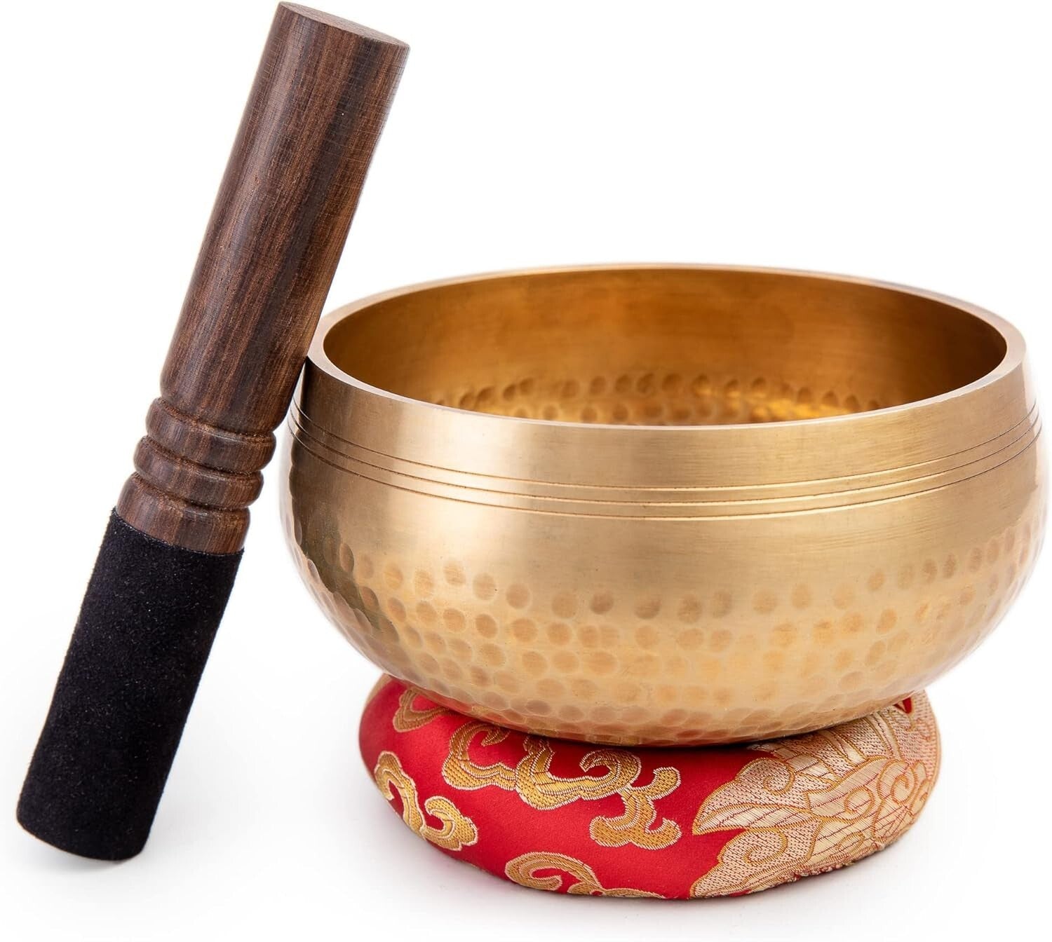 Authentic 6 Inch Tibetan Singing Bowl Set – Ideal for Beginners, Yoga & Medit...