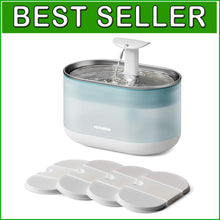 Load image into Gallery viewer, Automatic Cat Water Dispenser with 2.1L Size, Dual Flow Modes &amp; Quiet Operation