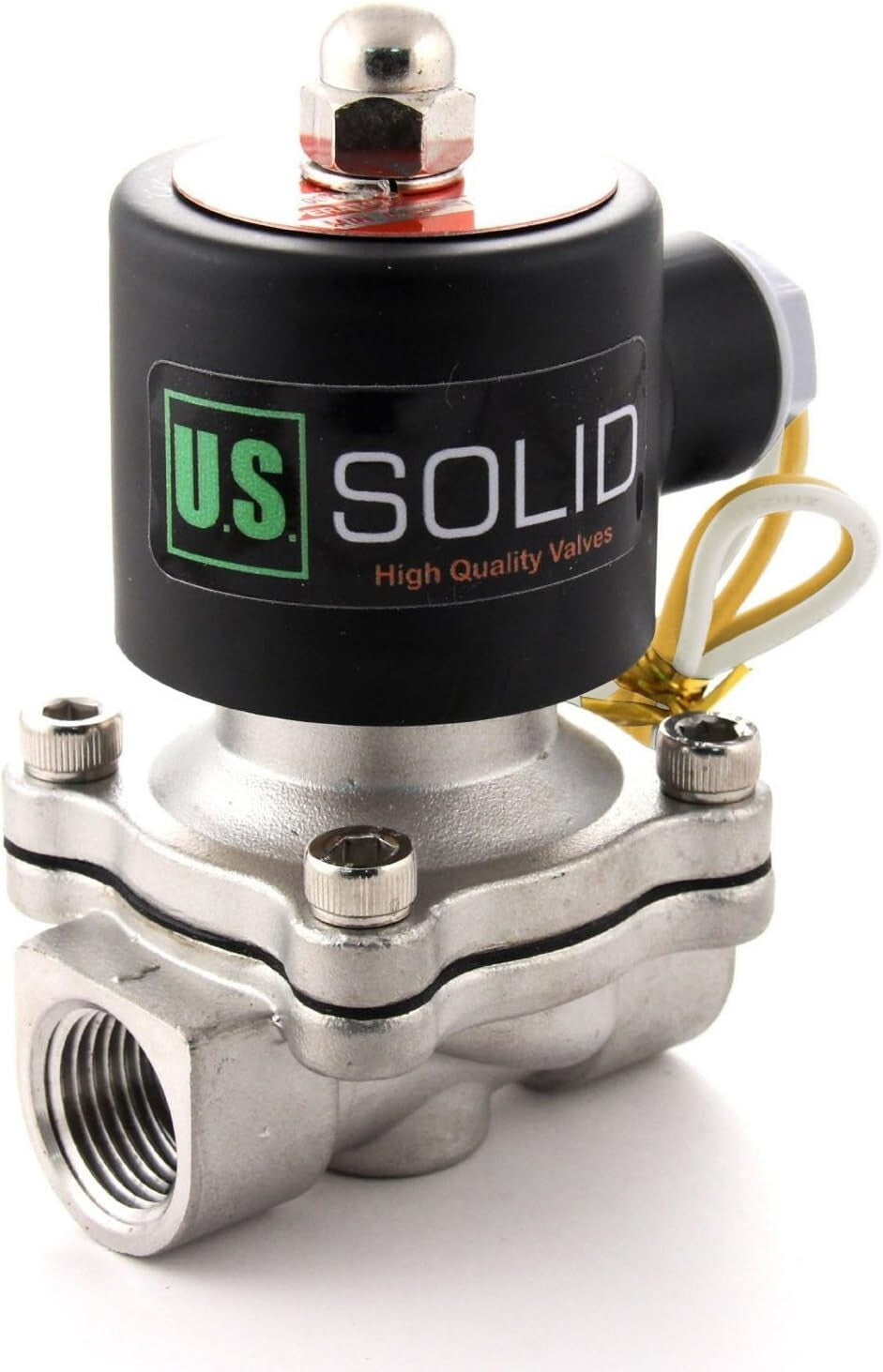 1/2 Inch Electric Solenoid Valve with VITON Seal for Water & Air Applications