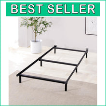 Load image into Gallery viewer, Lightweight Twin Bed Frame - Heavy-Duty Steel for Reliable Mattress Support