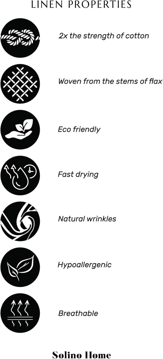 Versatile Sage Green Linen Placemats for Easter & All Occasions - Set of 4