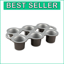 Load image into Gallery viewer, Versatile 6-Cup Popover Pan - Ideal for Holiday Baking &amp; Special Occasions
