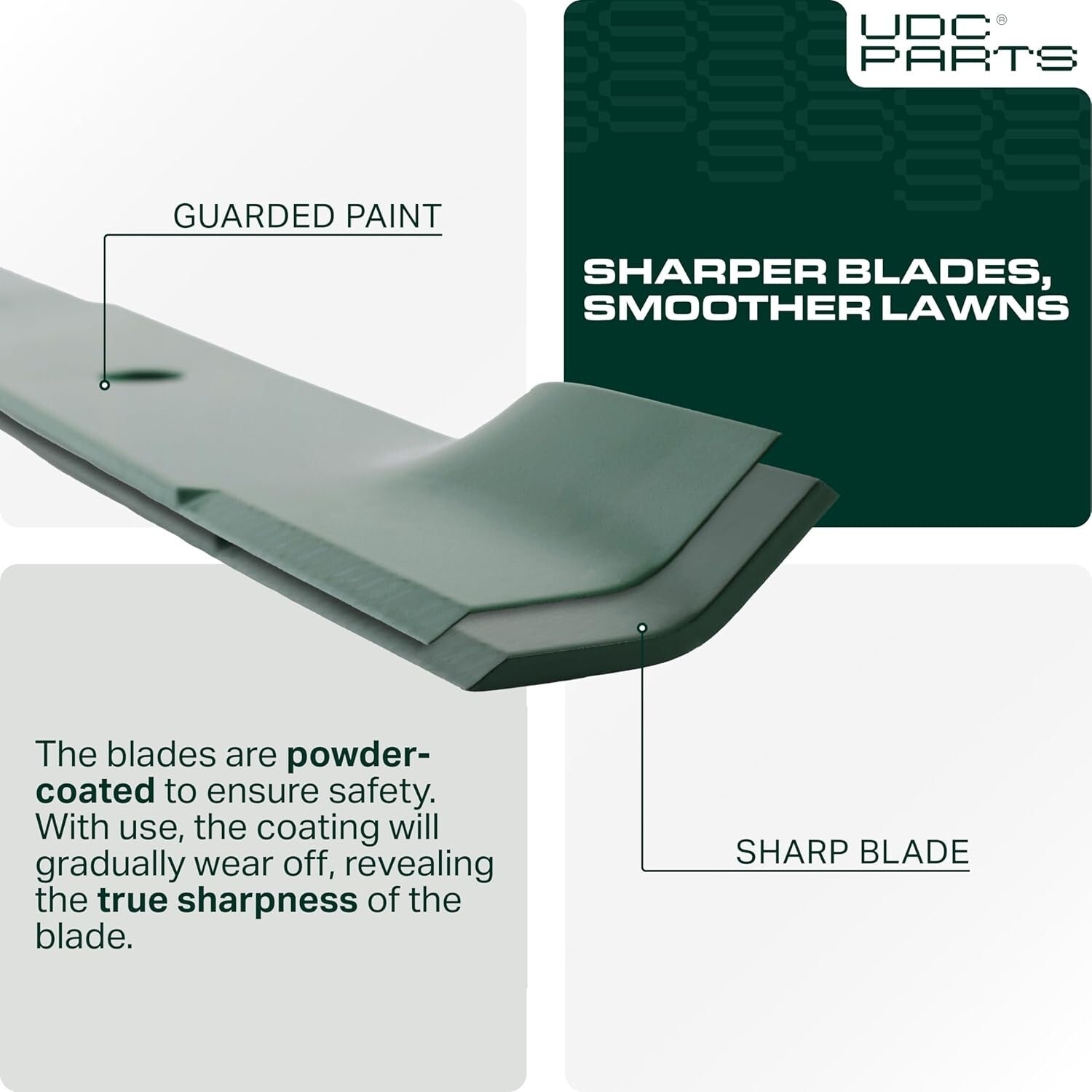 Triple Pack of Precision Blades for Toro TimeCutter & Exmark 50 Inch Mowers