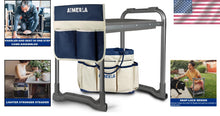 Load image into Gallery viewer, Heavy-Duty Foldable Garden Kneeler &amp; Seat with Tool Bags - 350 lbs Capacity