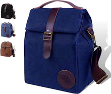 Load image into Gallery viewer, Stylish Waterproof Lunch Box with Shoulder Strap - Perfect for Work &amp; Picnics