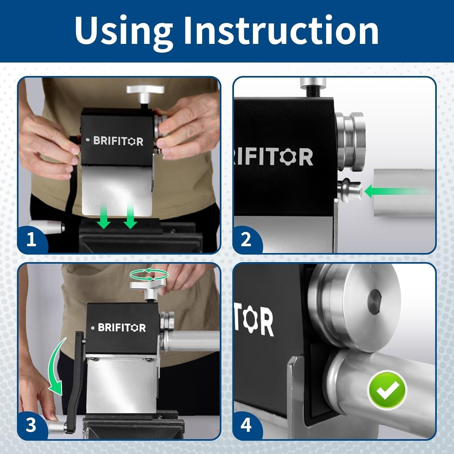 Durable Tubing Bead Roller Tool with Removable Handle - Ideal for Automotive Use