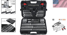 Load image into Gallery viewer, Durable SAE &amp; Metric Mechanic Tool Set with Polished Chrome Finish - 145 Pieces