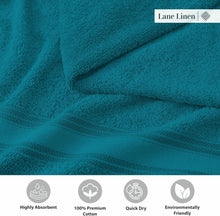 Load image into Gallery viewer, 18-Pack Hotel Spa Quality Bath Towels - Super Soft, Fast Drying, Cotton Luxury