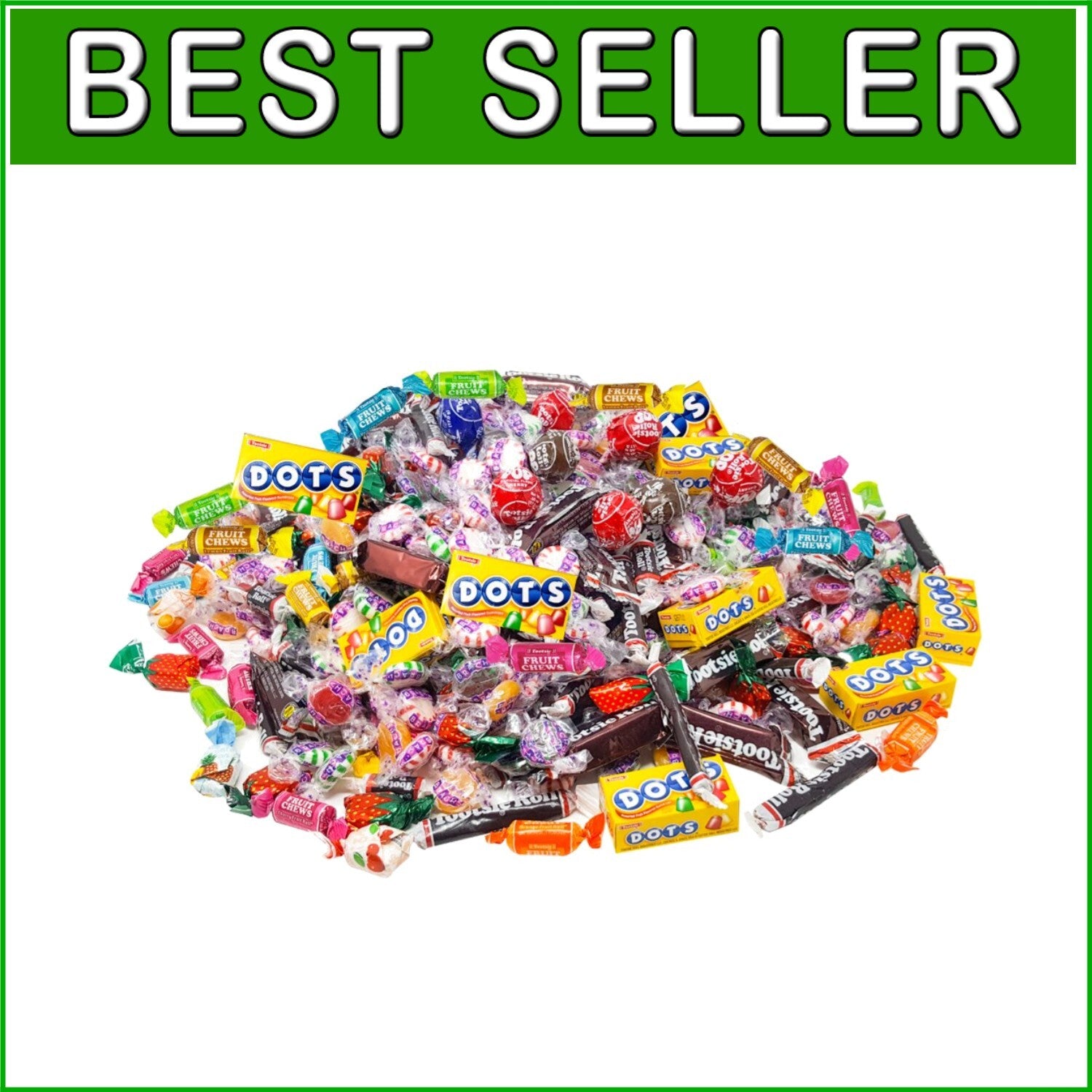 Delightful 11 lb Bulk Assorted Hard Candy & Tootsie Favorites - 600+ Pieces
