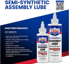 Load image into Gallery viewer, High Performance Semi-Synthetic Engine Assembly Lube with ZINC &amp; MOLY 96 Fl Oz