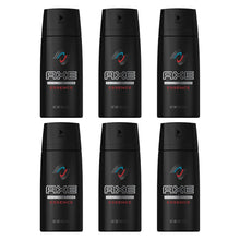 Load image into Gallery viewer, 6-Pack of Essence Dark Temptation Body Spray - 4 oz Men’s Long-Lasting Fragrance