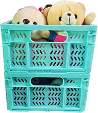 Load image into Gallery viewer, Durable 20L Collapsible Storage Baskets - Ideal for Home &amp; Office Organization