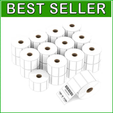 Load image into Gallery viewer, Adhesive 2" x 1" Direct Thermal Labels Compatible with Rollo &amp; Zebra Printers