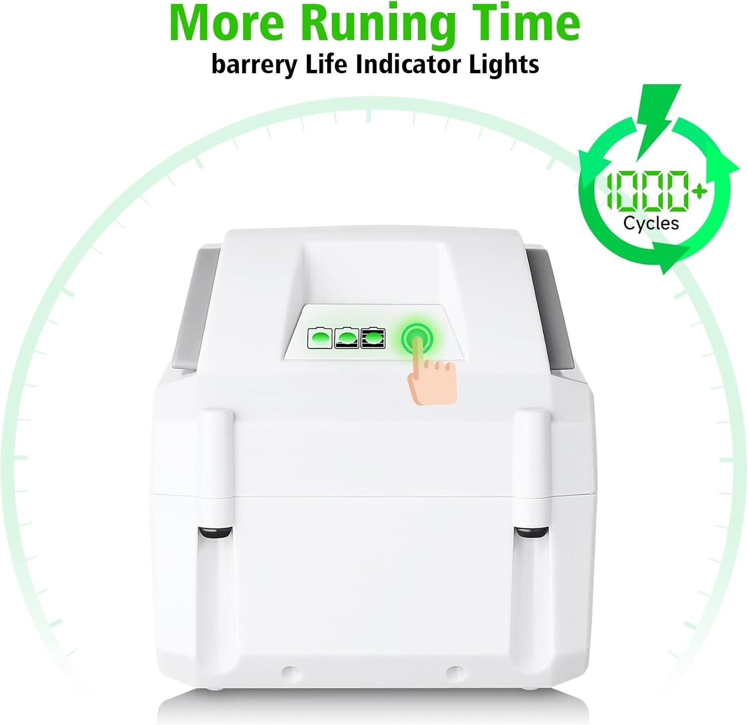 Reliable 6.0Ah DSANKE Lithium Ion Battery with ECP Protection for 24V Devices