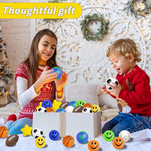 Load image into Gallery viewer, Sport-Themed 60 Pcs Mini Stress Balls Set - Stress Relief for Kids &amp; Adults