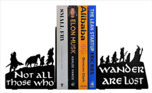 Load image into Gallery viewer, Unique Decorative Bookends in Sturdy Steel - Ideal for Home &amp; Office Decor